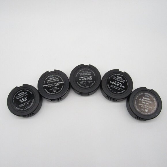 Laura Geller Set of 4 Eye Shadow Eyeshadow Duos & Brow Tones Taupe NEW - Picture 2 of 3